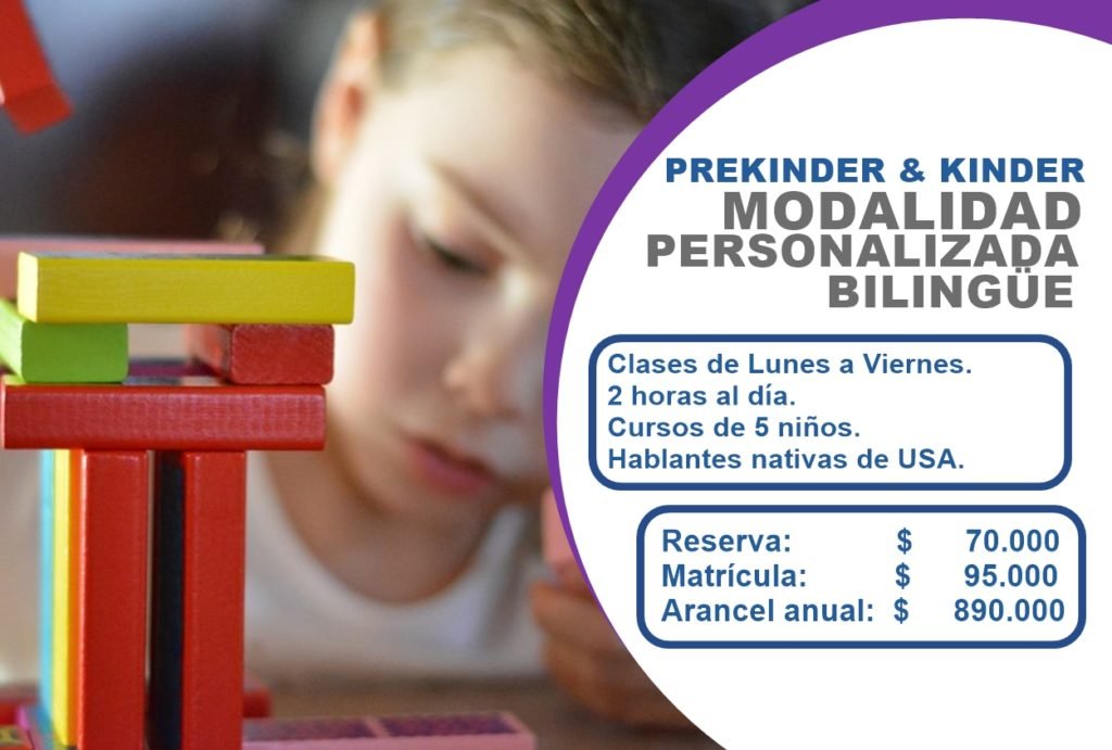 Matr Cula Prekinder Kinder Modalidad Personalizada Biling E